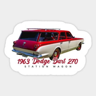 1963 Dodge Dart 270 Station Wagon Sticker